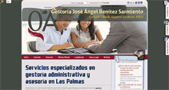 Desktop Screenshot of gestoriabenitezsarmiento.com